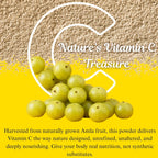 BASIC AYURVEDA Polvo de Amla - 200g (7.05 oz) - 100% Grosella India Natural y Pura