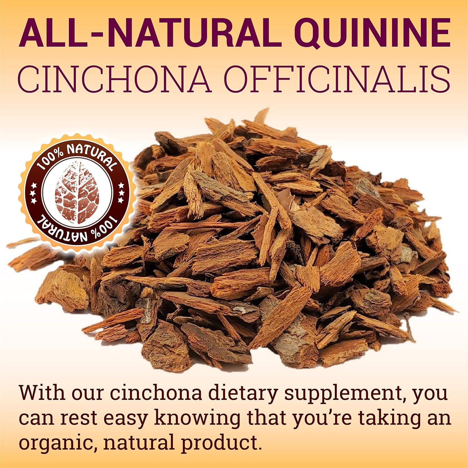 HERBALICIOUS Cápsulas de Quinina - Corteza de Cinchona Officinalis para Calambres Musculares y Salud Digestiva - 500 mg por Cápsula, 160 Cápsulas