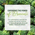 Broccoli Sulforaphane 550 mg - 90 Cápsulas (45 Días)