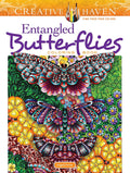 Creative Haven Entangled Butterflies Coloring Book for Adults