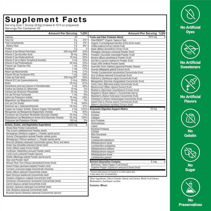Force Factor Smarter Greens Daily Wellness Powder 2 Pack - Sin Sabor – Image 6