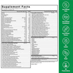 Force Factor Smarter Greens Polvo Diario de Bienestar 3-Pack para Apoyar Energía, Inmunidad y Digestión, Polvo de Superalimentos con Vitaminas, Minerales y Probióticos, Sin Sabor, 90 Servicios