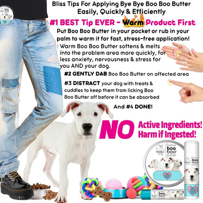 The Blissful Dog Dogo Argentino Boo Boo – Cera de abejas: Crea una barrera protectora que sella la humedad. – Image 7
