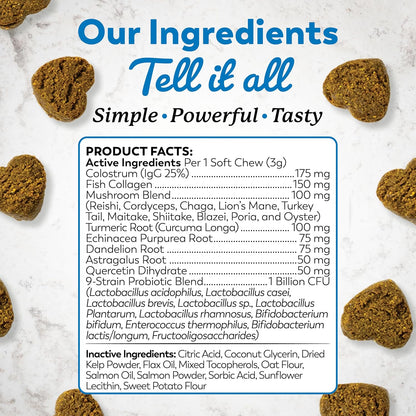 Dr. Harvey's Masticables Suaves para Perros contra Alergias y Picor - Apoyo Inmune y Digestivo con Hongos Funcionales, – Image 7