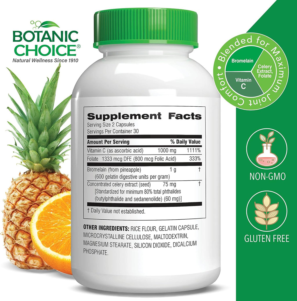 Botanic Choice Uric Acid Complex - 60 Capsules