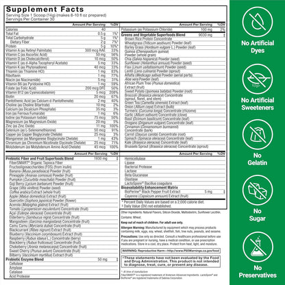 Force Factor Smarter Greens Superfoods – Probióticos LactoSpore: 125 millones de UFC por dosis que apoyan el – Image 6