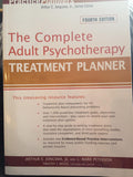 El planificador completo de tratamiento para la psicoterapia de adultos