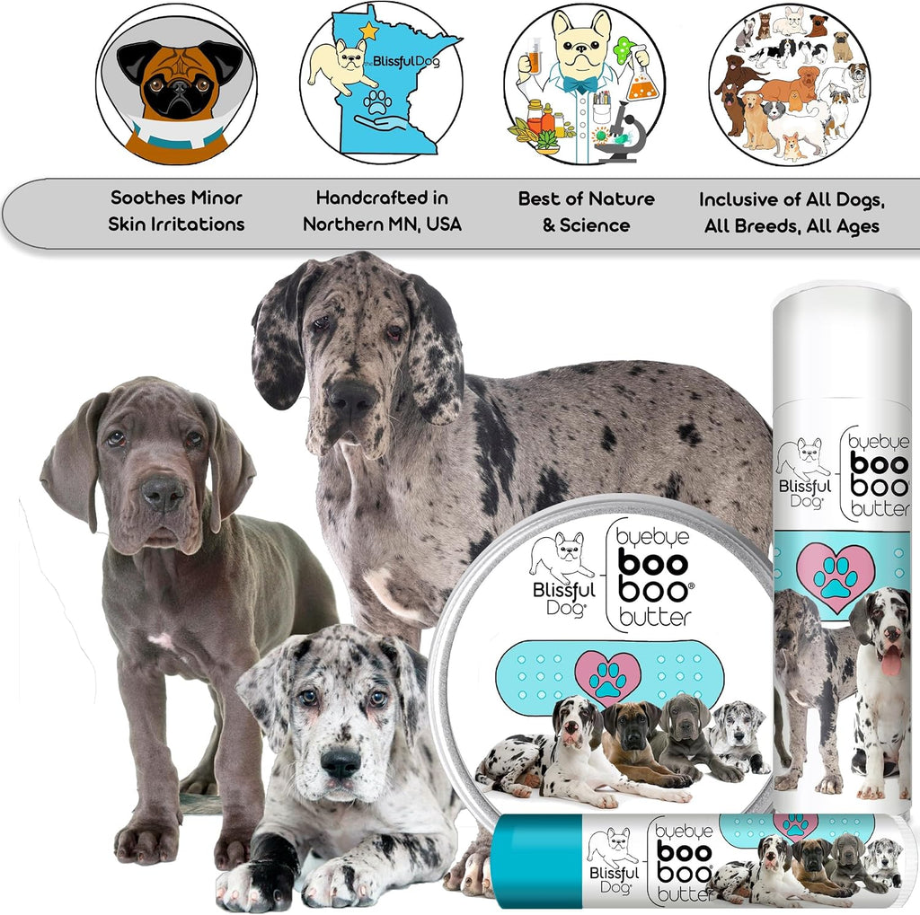 The Blissful Dog 1 oz TIN Great Dane Booboo Butter