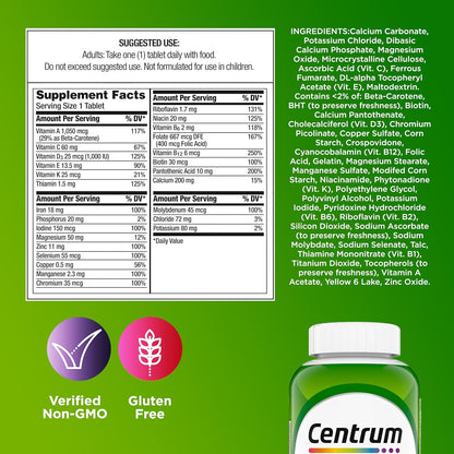 Centrum Multivitamínico Adultos Completo con – Vitamina D3 : contribuye al mantenimiento de los huesos y dientes – Image 8
