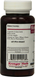 Kroeger Herb Candida Formula No 1, 100 Cápsulas
