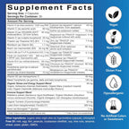 Patient One Multi Essentials Plus | Multivitamínico para Hombres y Mujeres con Vitaminas, Minerales y Botánicos | 60 Cápsulas