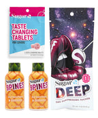 Sugar Splash Pack Noche: Tabletas de Sabor, Shots de Piña y Chupete Supresor