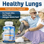 Healthy Lungs 120 Cápsulas - Suplemento para la Salud Pulmonar