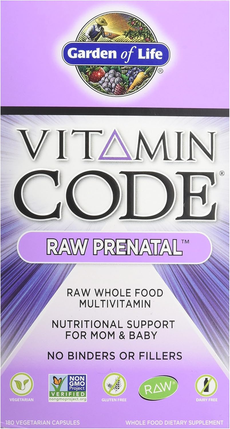 Garden of Life Vitamin Code RAW Prenatal, 90 cápsulas