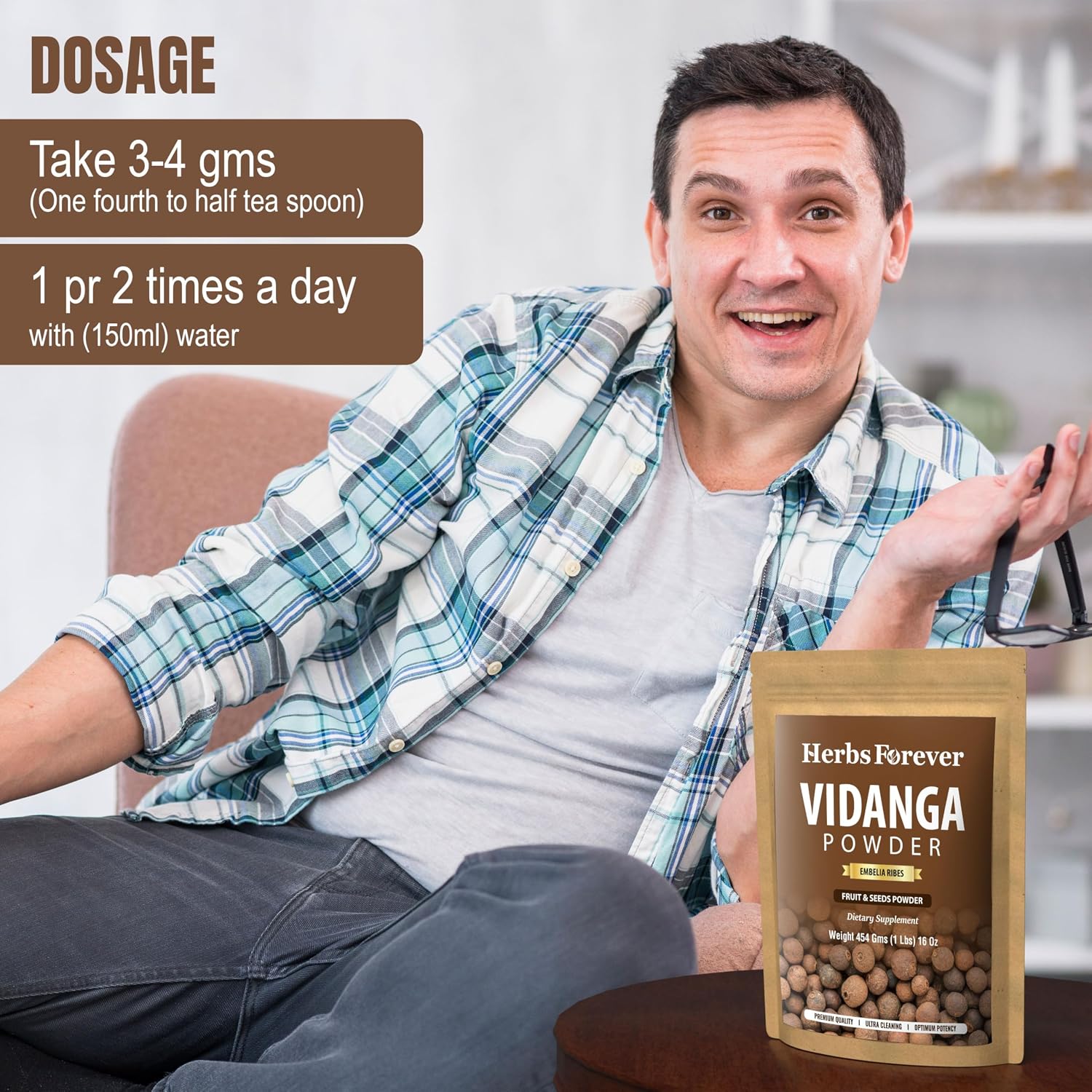 HerbsForever Vidanga (Embelia Ribes) Powder - 454 g