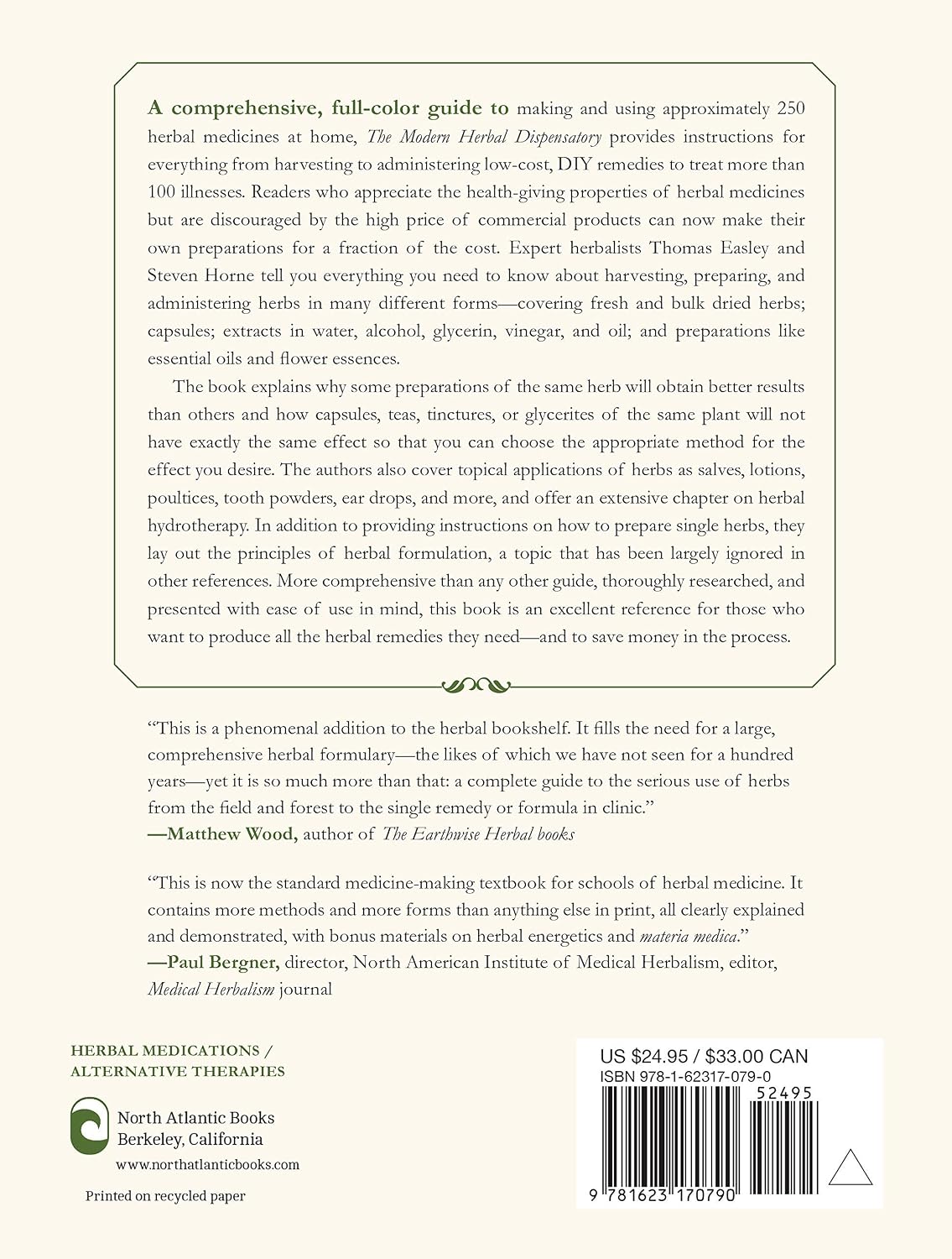 The Modern Herbal Dispensatory: A Medicine-Making Guide