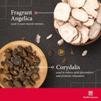 Health Concerns Channel Flow – Complemento Alimenticio con Extracto de Raíz de Corydalis – 60 Cápsulas