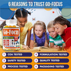 BrightKids Omega 3 y DHA Gominolas para Niños - Enfoque y Memoria
