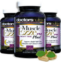 Doctors Nutra Nutraceuticals Muscle Ezze PM Plus Night Time Cápsulas - Pack de 3 con Melatonina, Valeriana, Manzanilla y Melisa
