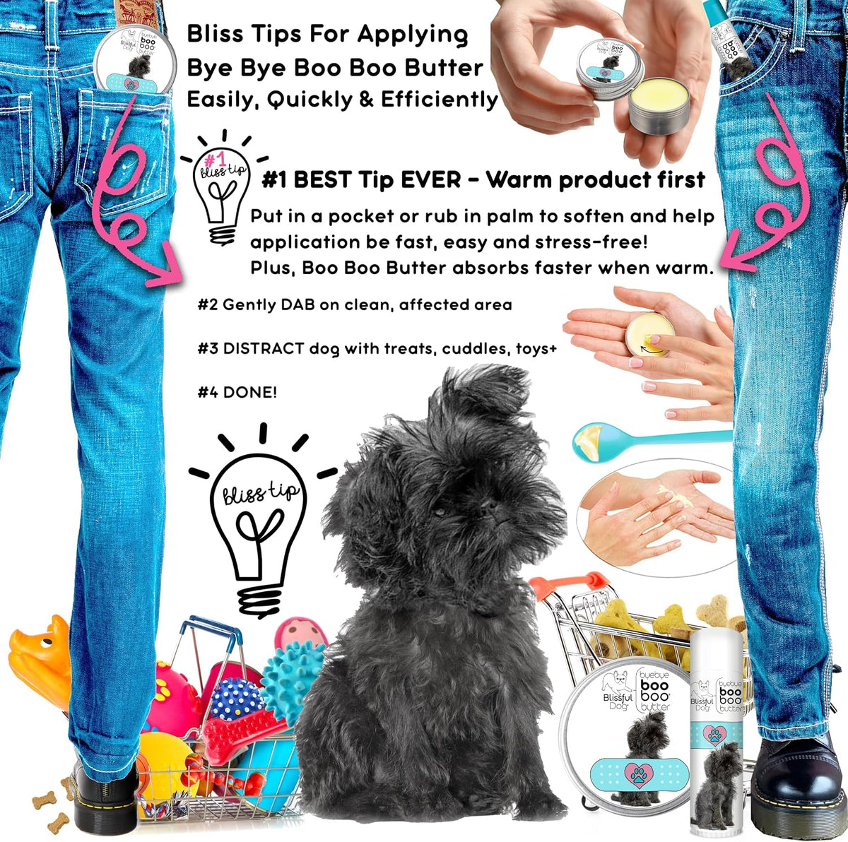 The Blissful Dog Affenpinscher Boo Butter, – Aceites esenciales: para un aroma suave y beneficios adicionales. – Image 7