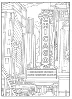 Creative Haven City Sights - Libro de colorear por números