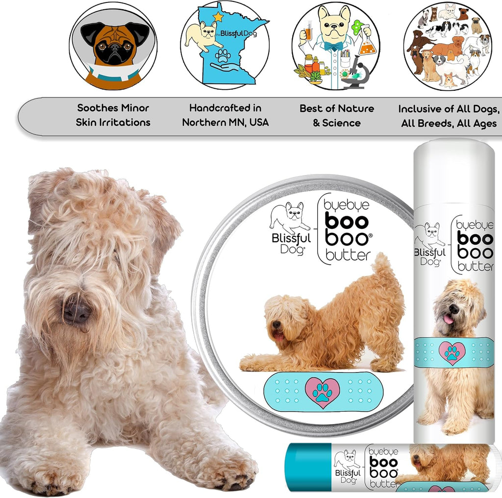 The Blissful Dog Soft Coated Wheaten Terrier Boo Boo Butter - 8 oz