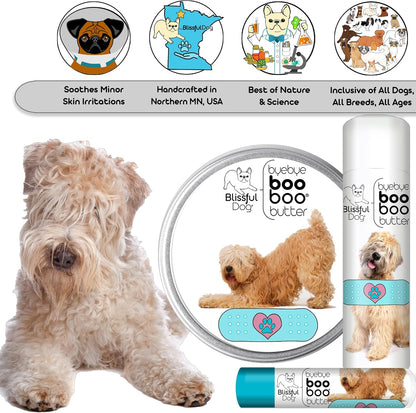The Blissful Dog Soft Coated Wheaten Terrier – Aceite de almendras: Suaviza y alivia la irritación. – Image 5