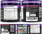 Complejo Inmunológico Orgánico con Pau D'Arco y Vitaminas - Clean Nutraceuticals