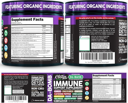 Complejo Inmunológico Orgánico con Pau – Toronja y Soursop : frutas con alto contenido de vitamina C y – Image 9