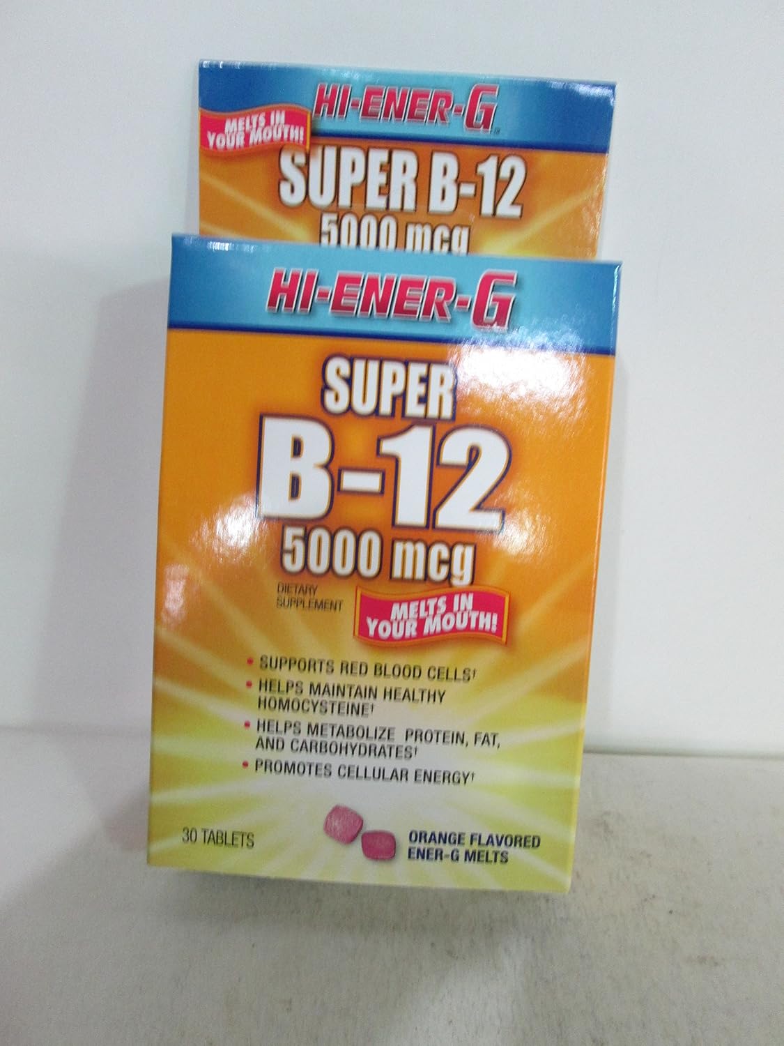 Windmill Hi-Ener-G Super B-12 5000 mcg, 30 comprimidos sublinguales (Pack de 3)