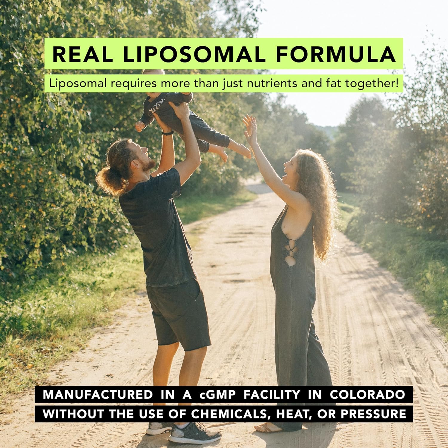 AMANDEAN Liposomal Vitamin C 1000mg 177ml - Suplemento Líquido de Vitamina C con Quali-C, Vegano, Sin Gluten