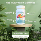 Go Healthy Kids Multivitamin Gummies con Vitamina C, D3 y Zinc – 30-60 porciones