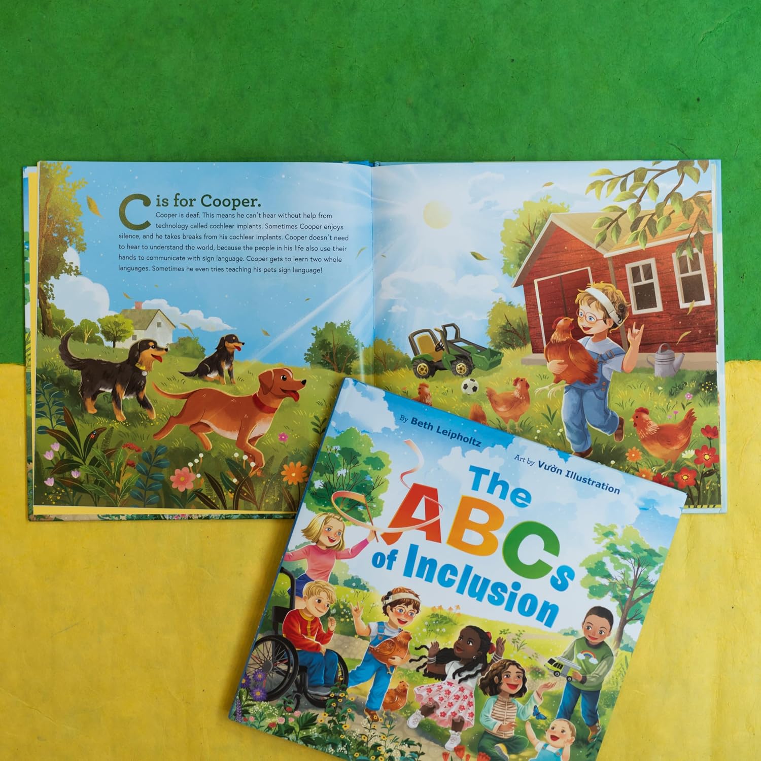 The ABCs of Inclusion: Un libro infantil sobre discapacidad e inclusión