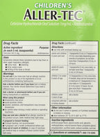 Kirkland Signature Aller-Tec Infantil - 473 ml - Pack de 2