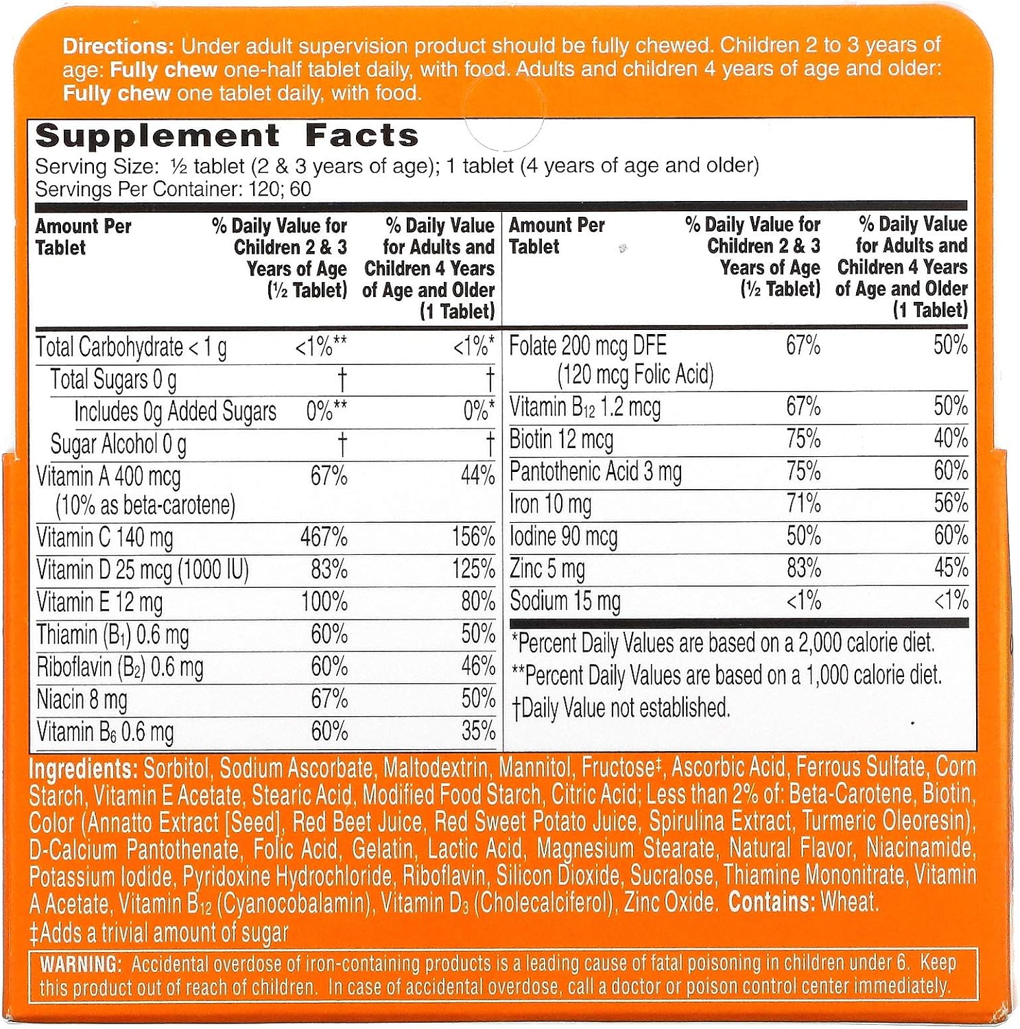 Flintstones Multivitaminas Masticables para Niños con Apoyo Inmunitario, 60 Comprimidos