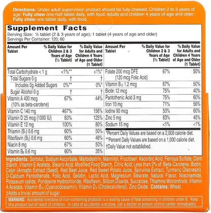 Flintstones Multivitaminas Masticables para – Protección antioxidante: La vitamina E ayuda a proteger las células – Image 2