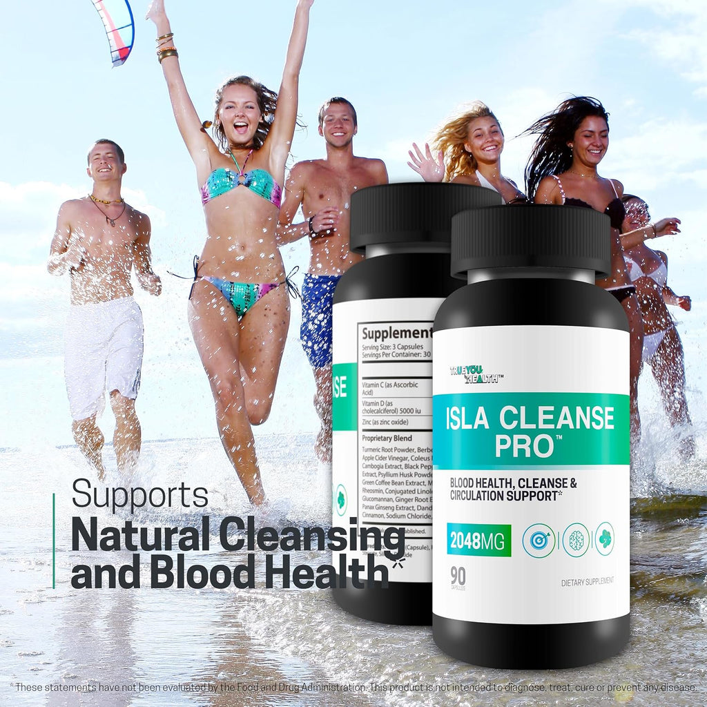 Isla Cleanse Pro - Detox Corporal Completo para Hombres y Mujeres