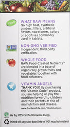 Garden of Life Vitamin Code RAW Prenatal, 90 cápsulas