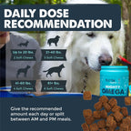 Mighty Paw Waggables Mighty Omega - 120 masticables de omega 3 para perros, sabor bacon