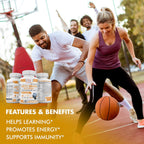 Slim Heat Keto Brain Booster - Suplemento Cognitivo Natural - 60 Cápsulas