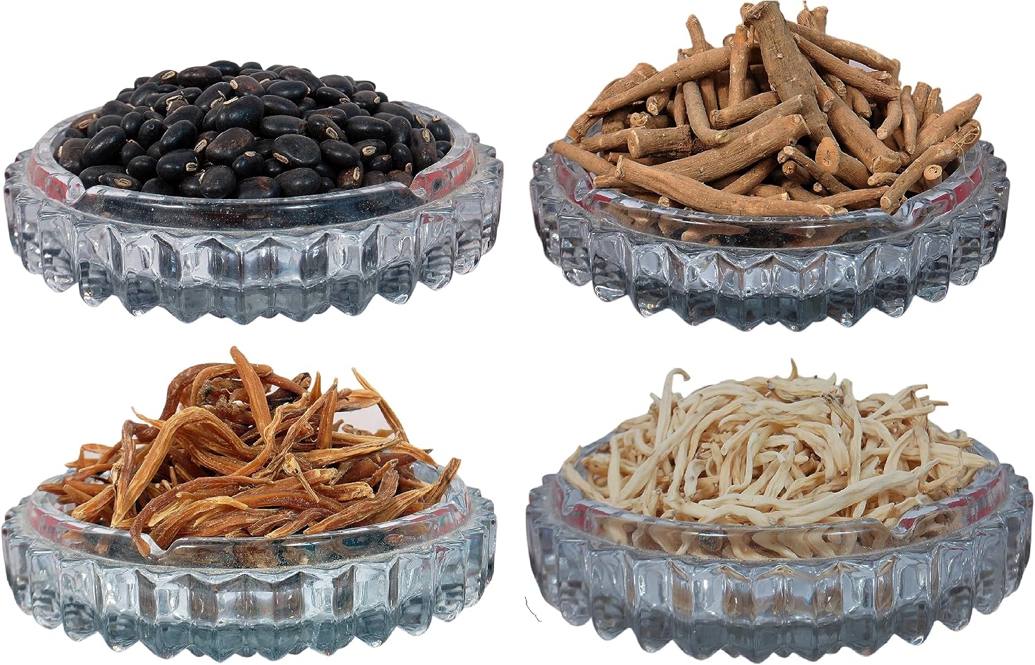My God Gift Pack Semillas Ayurvédicas Shatavari, Safed Musli, Ashwagandha y Kaunch Beej (200g)
