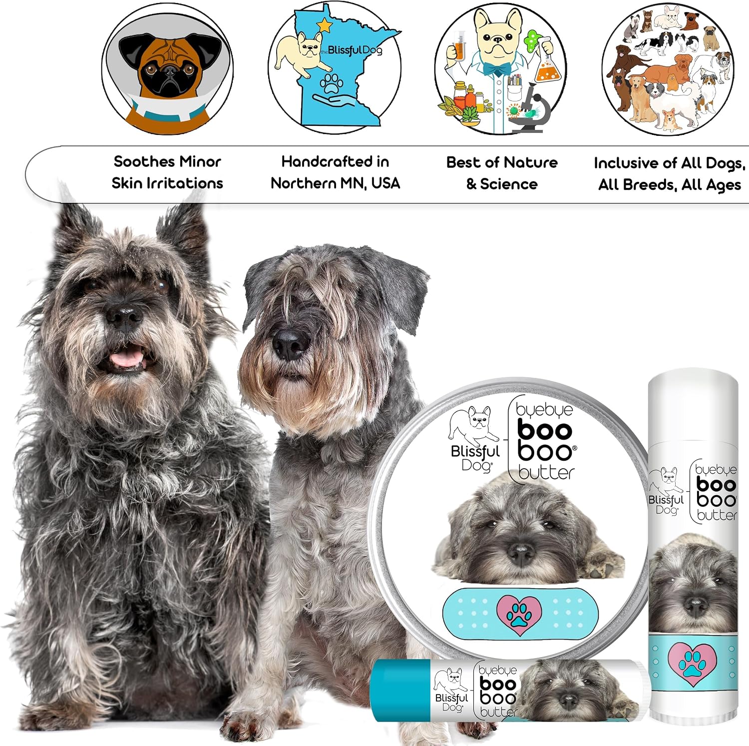 The Blissful Dog Schnauzer Boo Butter, 1 oz