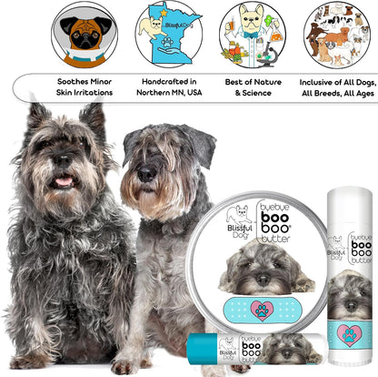 The Blissful Dog Schnauzer Boo Butter - – Aceite de almendras: emoliente y suave, ideal para pieles sensibles. – Image 5