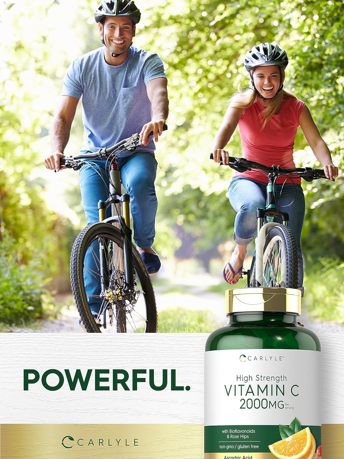 Carlyle Vitamina C 2000 mg con Rosa Mosqueta, 150 Comprimidos