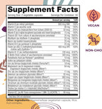 Body Kitchen Women’s Multivitamin with Optifolin+ & VitaCholine – 60 Cápsulas