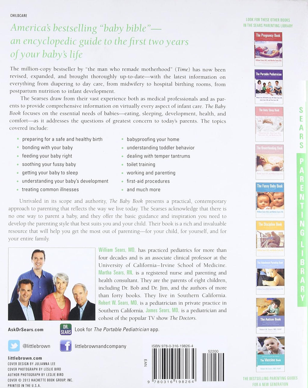 Sears Baby Book (Revised Edition): Everything You Need to Know About Your Baby From Birth to Age Two