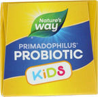 Nature's Way Primadophilus Probiótico Masticable para Niños, 60 Comprimidos Sabor Cereza