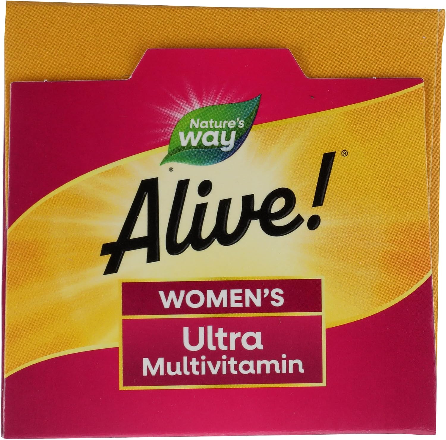 Nature's Way, Multivitamínico Alive! Once Daily Mujeres, 60 Comprimidos