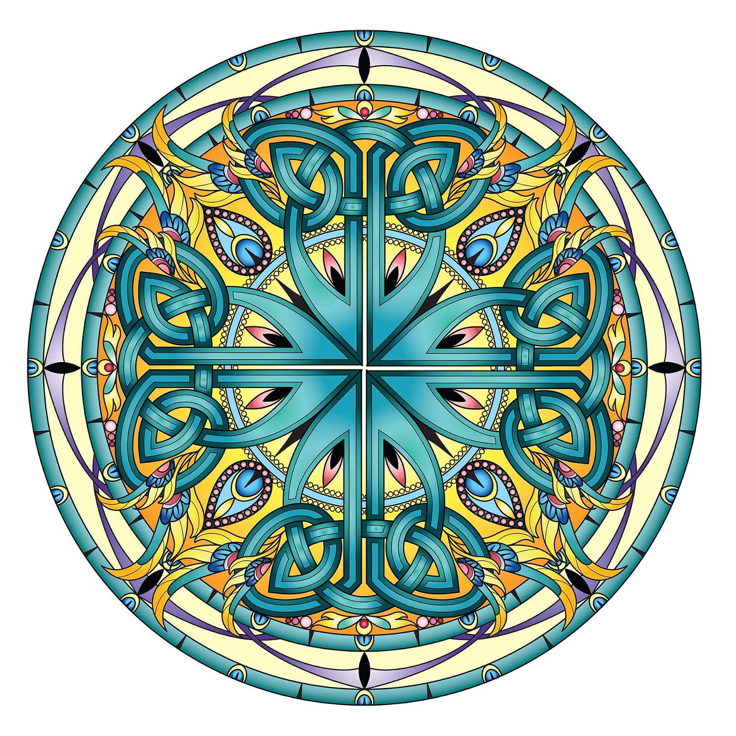 Creative Haven Mandalas Celtas: Libro de Colorear para Adultos