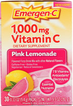 ALACER Emergen C Caja Rosa, 30 sobres